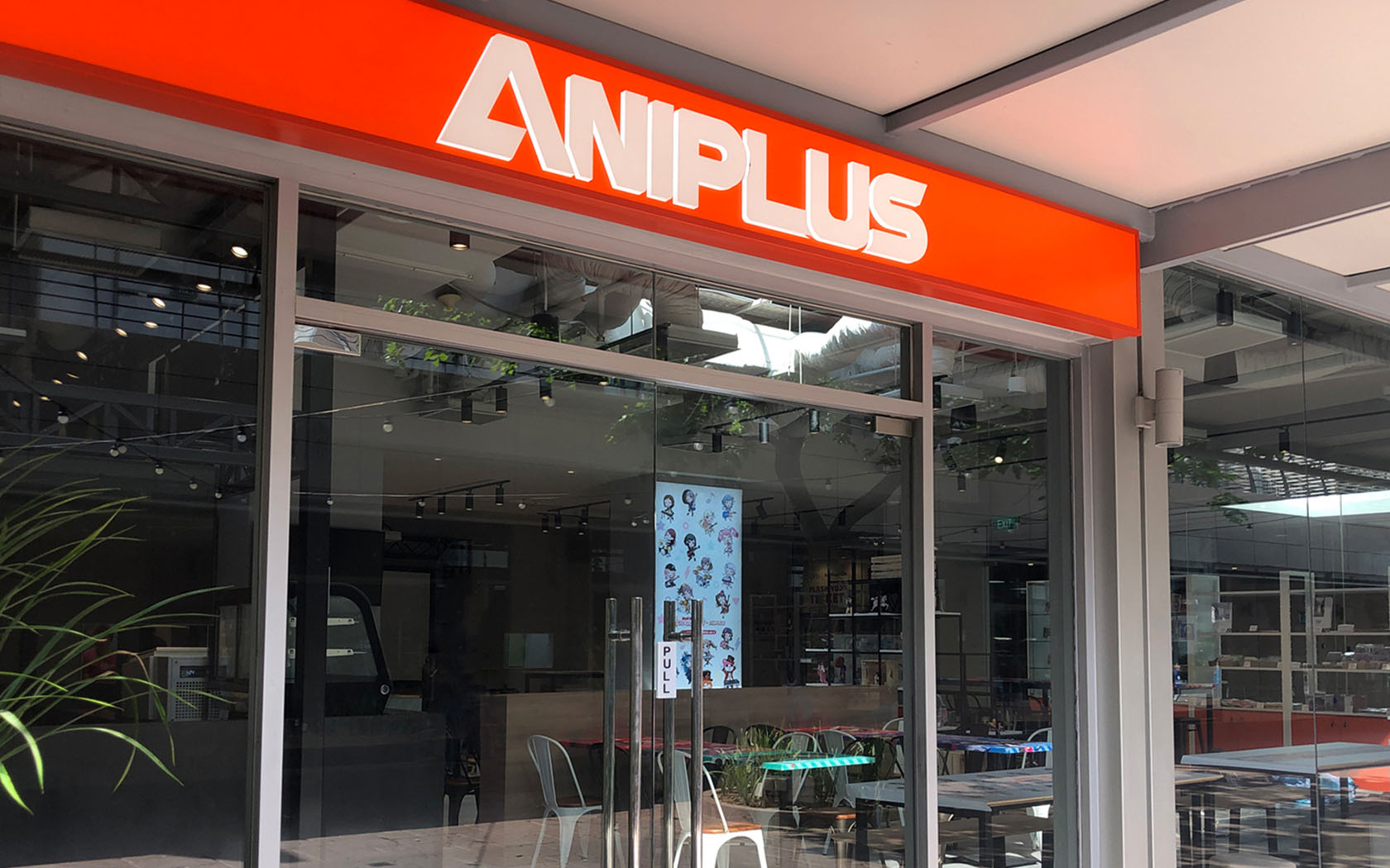 Aniplus Café’s Shopfront at Esplanade