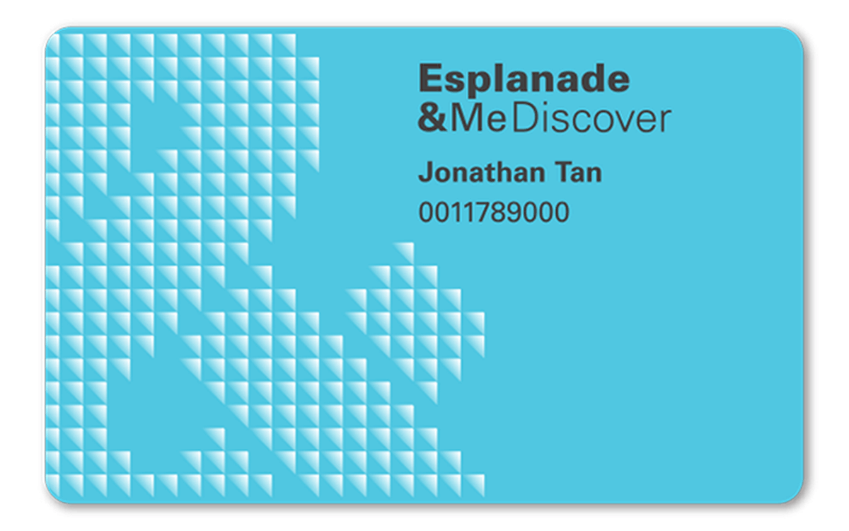 Image of Esplanade&Me Discover membership card