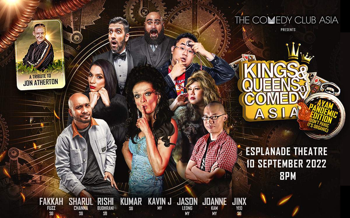 Kings & Queens of Comedy Asia 2022: Ayam Pandemic Edition (Don’t Panic It’s Organic)
