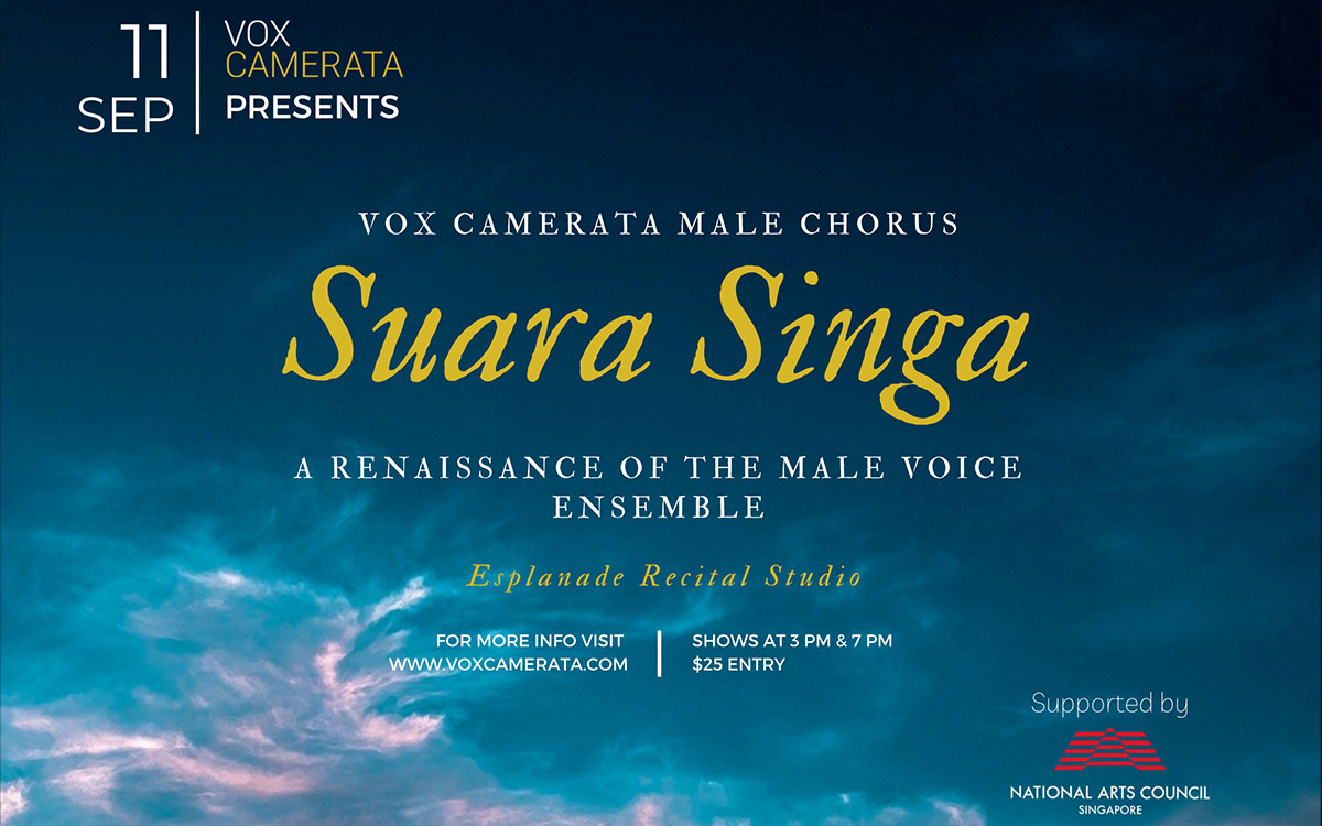 Suara Singa: A Renaissance of the Male Voice Ensemble