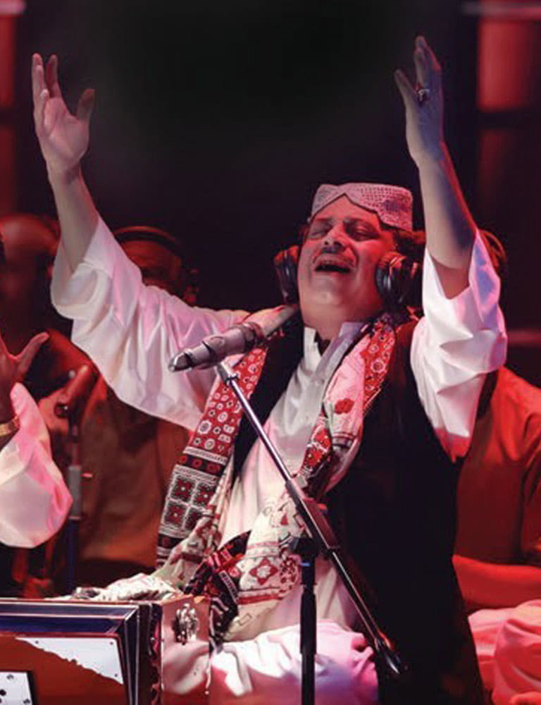 Qawwali From Shrine To Rock Arena Esplanade Offstage .qawwāl is someone who often repeats (sings) a qaul, qawwāli is what a qawwāl sings.